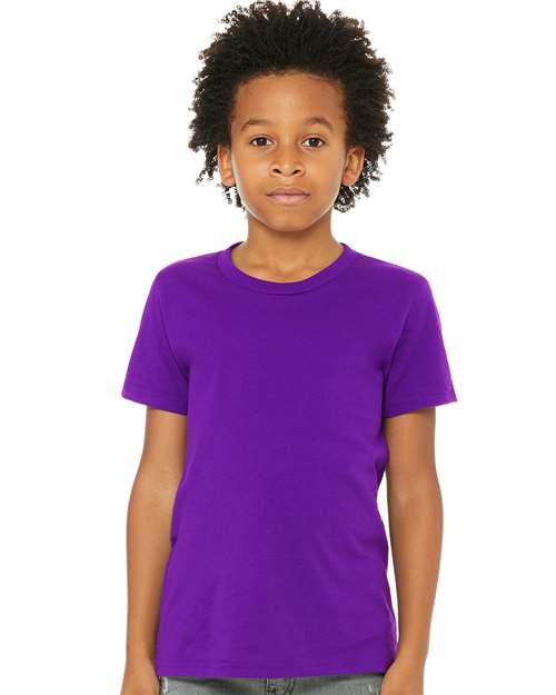 Bella+Canvas® BC3001Y Youth Jersey Short Sleeve Tee