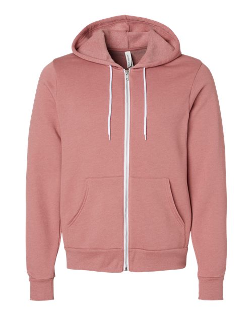 Bella + Canvas 3739 Sponge Fleece Full-Zip Hoodie