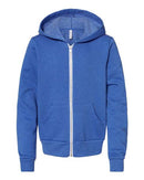 Bella + Canvas 3739Y Youth Sponge Fleece Full-Zip Hoodie
