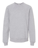 Bella + Canvas 3901Y Youth Sponge Fleece Crewneck Sweatshirt