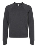 Bella + Canvas 3901Y Youth Sponge Fleece Crewneck Sweatshirt