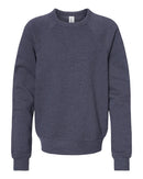 Bella + Canvas 3901Y Youth Sponge Fleece Crewneck Sweatshirt