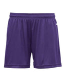 Badger 4116 Women's B-Core 5" Inseam Shorts
