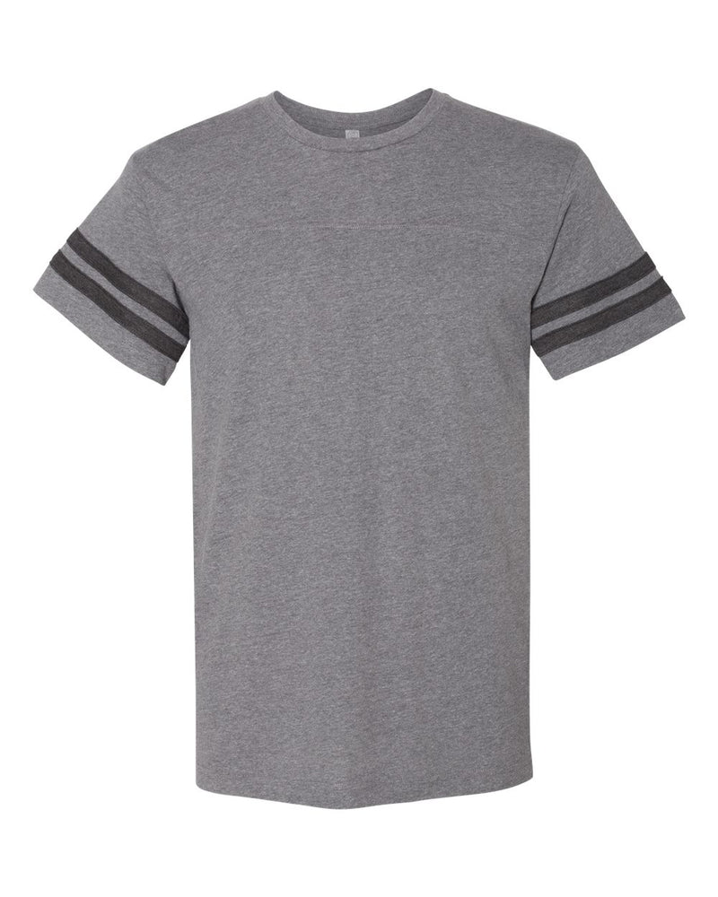 LAT 6937 Football Fine Jersey Tee