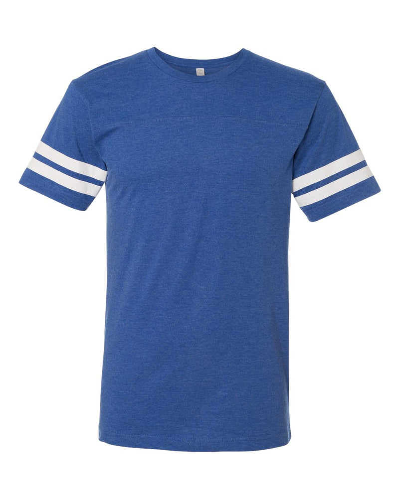 LAT 6937 Football Fine Jersey Tee