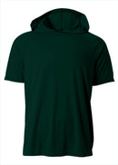 A4 NB3408 Youth Cooling Performance Short Sleeve Hooded Tee