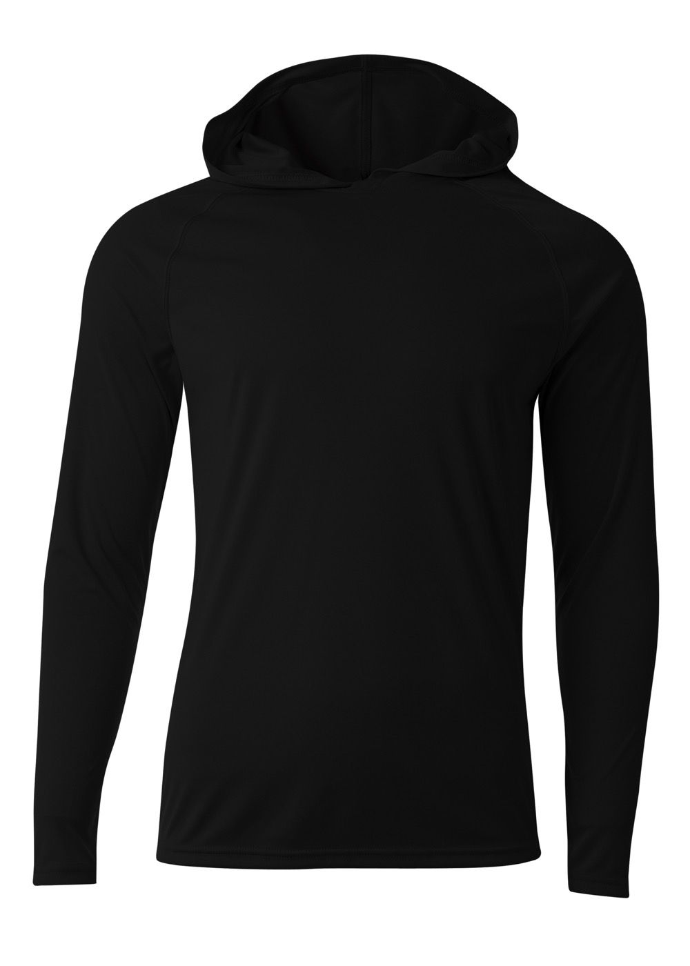 Tシャツ・カットソー +AMBLER+ BIG AMBLER Unisex Hooded Sweatshirt Black AHP1112 N3409BlackFront.jpg?v=1719507624