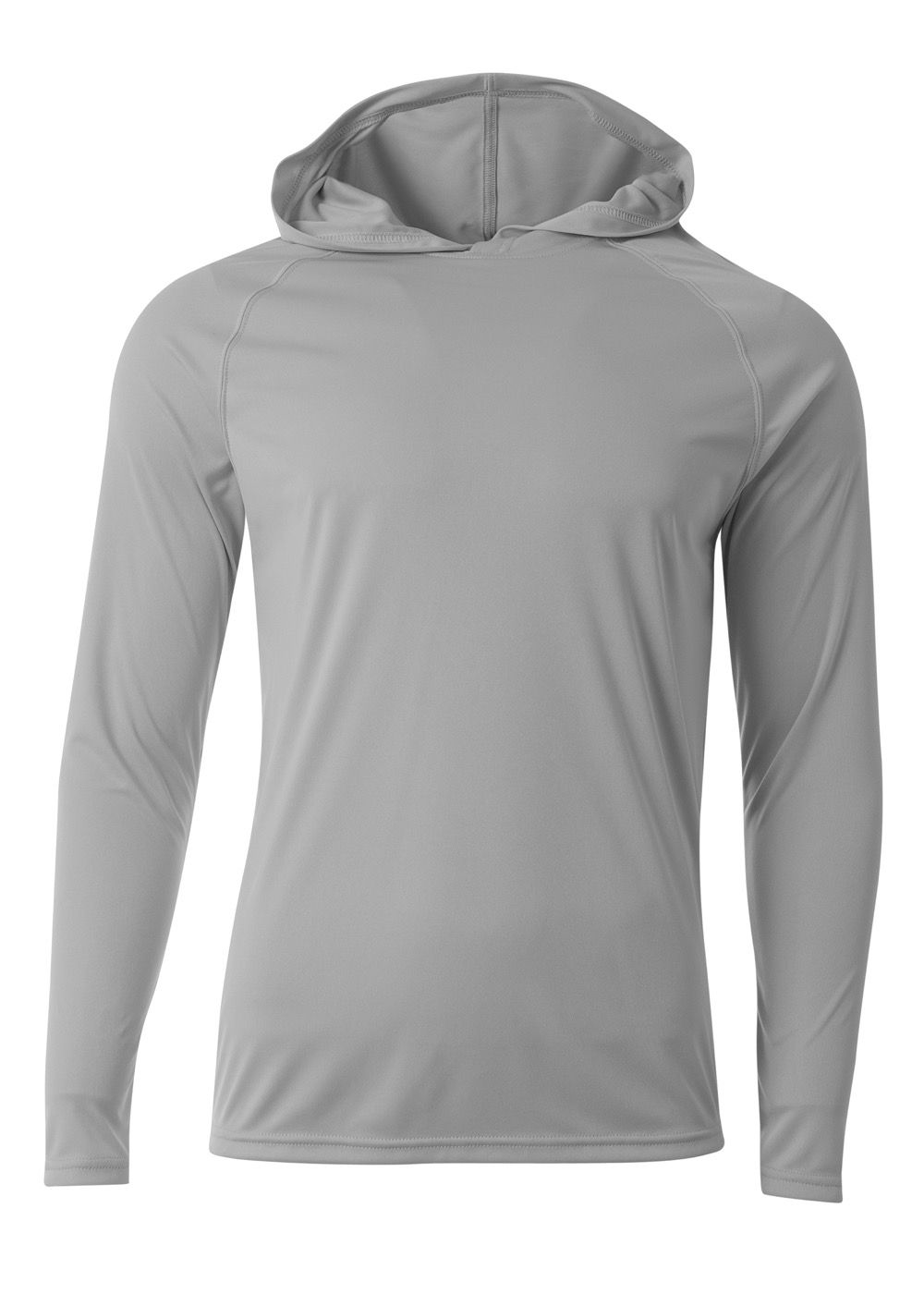 A4 NB3409 Youth Cooling Performance Long Sleeve Hooded Tee