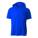 A4 NB3408 Youth Cooling Performance Short Sleeve Hooded Tee