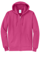 Port & Company PC78ZH Core Fleece Full-Zip Hooded Sweatshirt