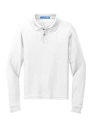 Port Authority 500LS Youth Silk Touch Long Sleeve Polo
