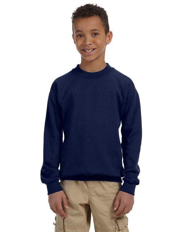 Gildan® 18000B Youth Heavy Blend™ Crewneck Sweatshirt