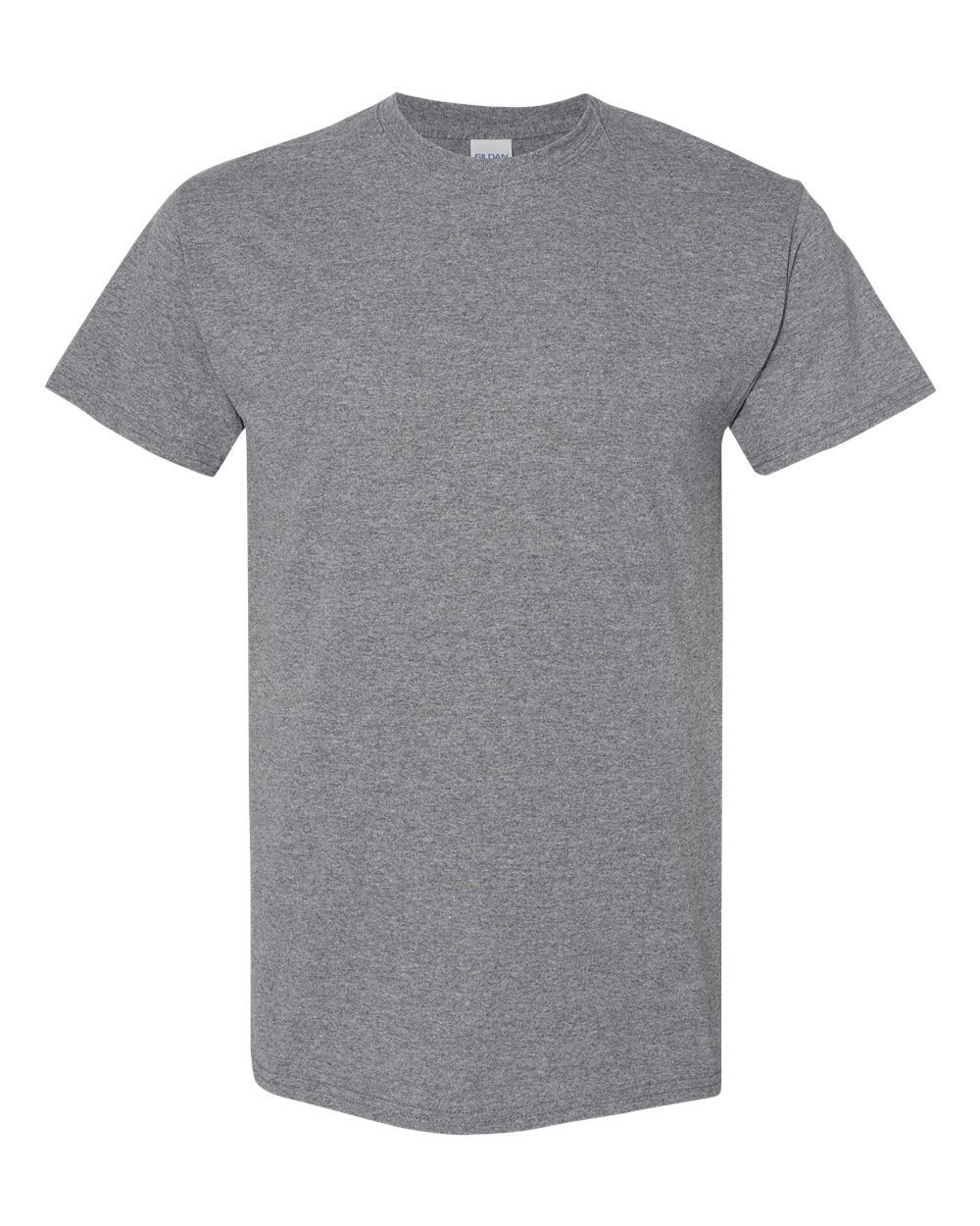 Gildan Ultra Cotton T-Shirt Uomo - Tessuto 100% Cotone, Colore Lime Melange, Taglia XX-Large - Maglietta Base Resistente E Comoda