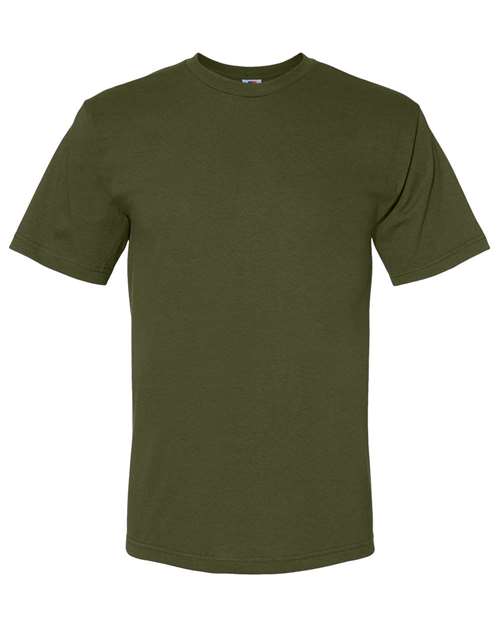 Bayside 5040 USA Made 100% 5.4oz Cotton Short Sleeve T-Shirt