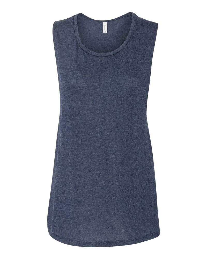 Bella+Canvas 8803 Women's Flowy Scoop Muscle Tank