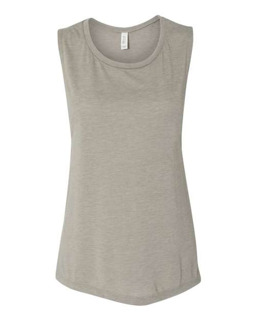 Bella+Canvas 8803 Women's Flowy Scoop Muscle Tank