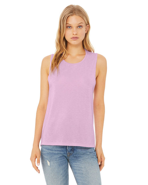 Bella+Canvas 8803 Women's Flowy Scoop Muscle Tank