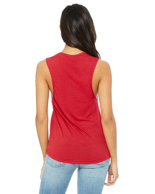 Bella+Canvas 8803 Women's Flowy Scoop Muscle Tank