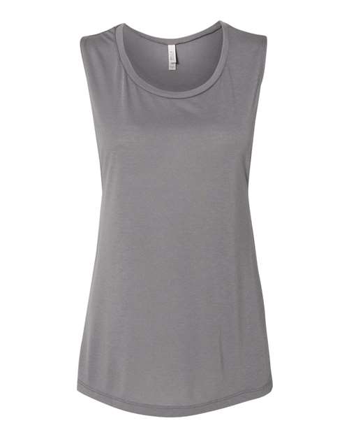 Bella+Canvas 8803 Women's Flowy Scoop Muscle Tank