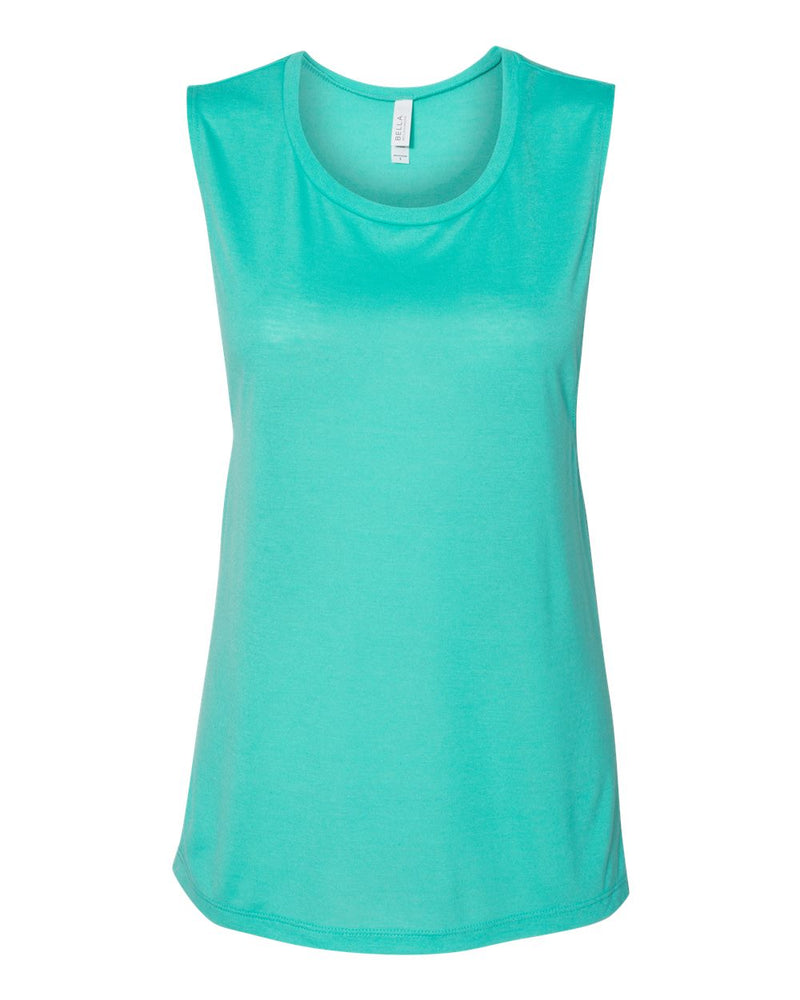 Bella+Canvas 8803 Women's Flowy Scoop Muscle Tank