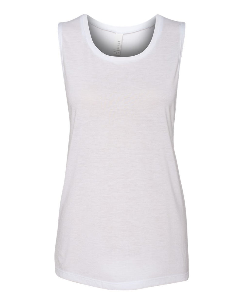 Bella+Canvas 8803 Women's Flowy Scoop Muscle Tank