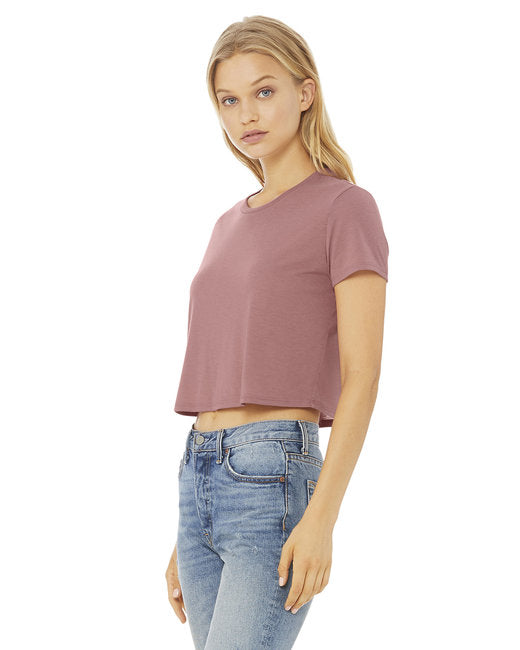 Bella+Canvas 8882 Women's Flowy Crop Tee