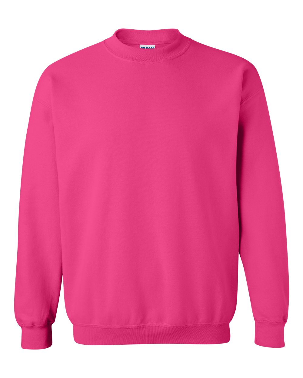 Gildan G18000 Heavy Blend Crewneck Sweatshirt - Dark Heather, 3X, 50% Cotton 50% Polyester